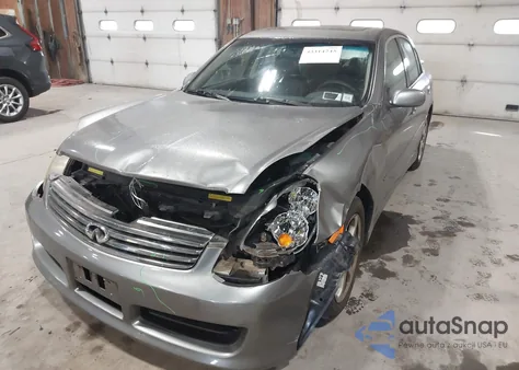 2004 Infiniti G35 from USA, damaged, VIN JNKCV51F34M704737